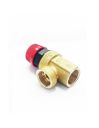 MUT - Valvola di sicurezza, limitatrice di pressione a membrana 1/2" - 6 bar