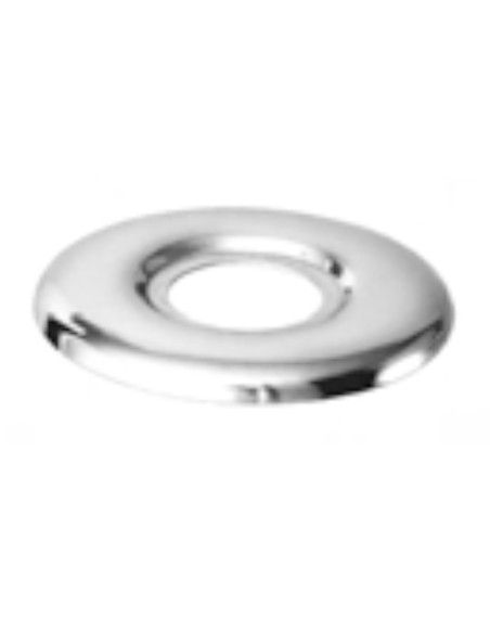 VA ALBERTONI - Rosetta in acciaio inox finitura cromata da 1/2"