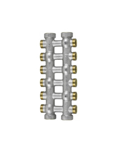 RBM - Collettore Monoblock® Serie52 bilaterale FF 1" a 6+6