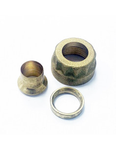 TRILEM - Dado ogiva e bussola con attacco M24X16 in ottone