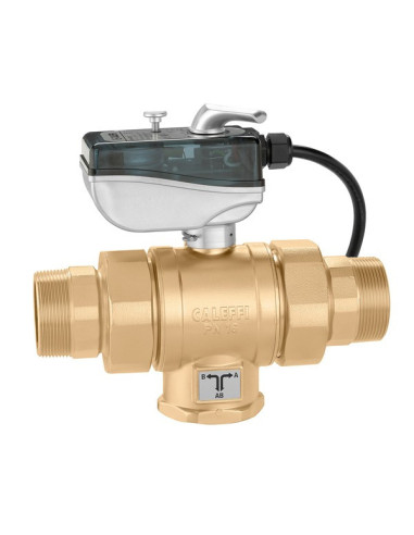 VALVOLA 3 VIE 1" MOTORIZ. T 230V Caleffi