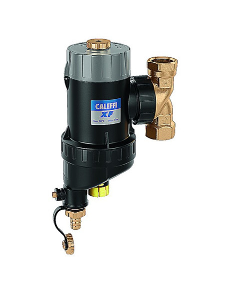 CALEFFI XF - Filtro defangatore magnetico autopulente semiautomatico 1"1/4 XF x PDC