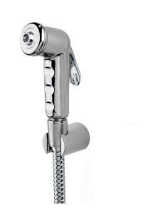 DAMAST - Kit shut off con idroscopino in finitura cromata