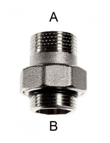 BOCCHETTONE DRITTO OT. MM 1" RBM