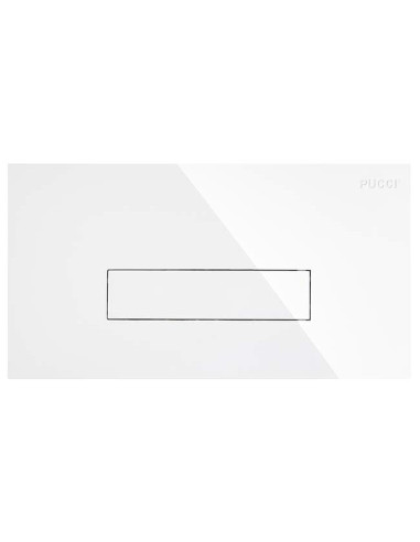 PUCCI - Placca con telaio SARA LINEA 330x180 Bianca - Spessore 12mm