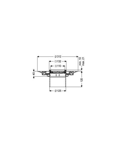 RIALZO SOTTILE Variofix Oval